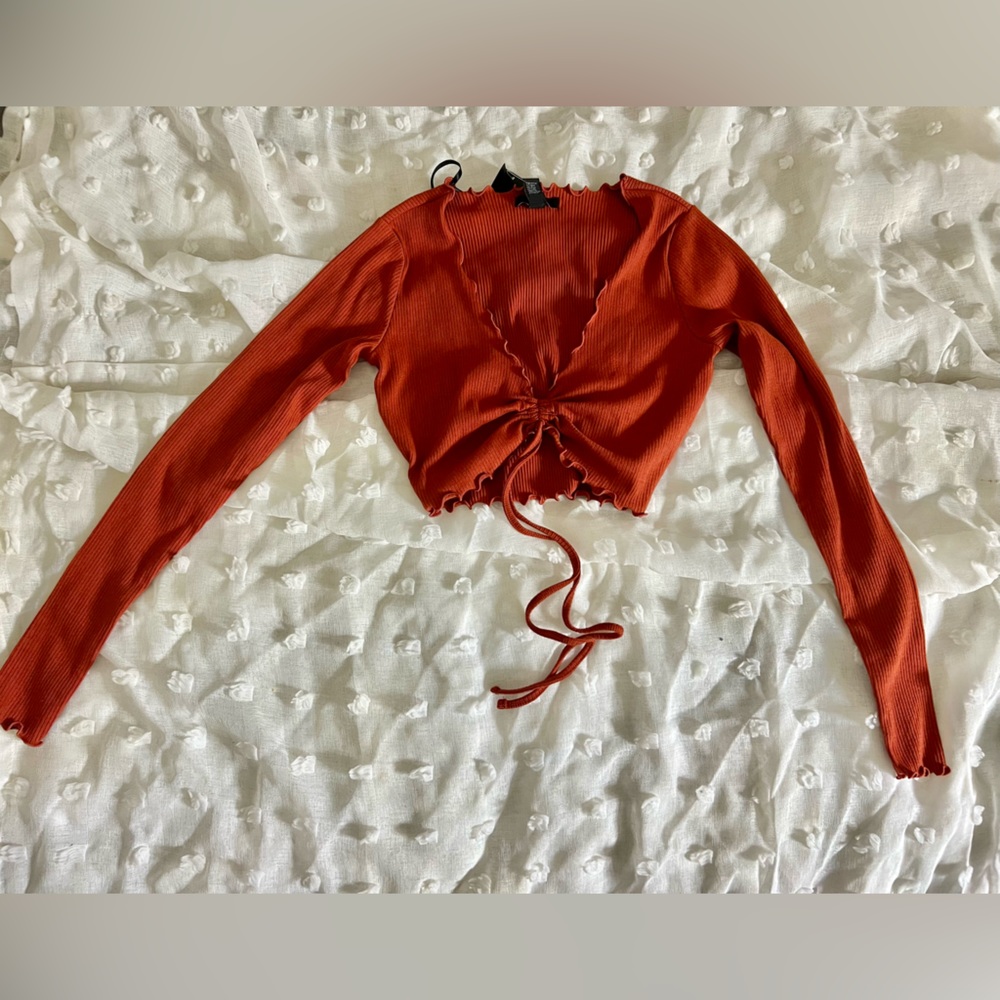 Knit sweater top set | S